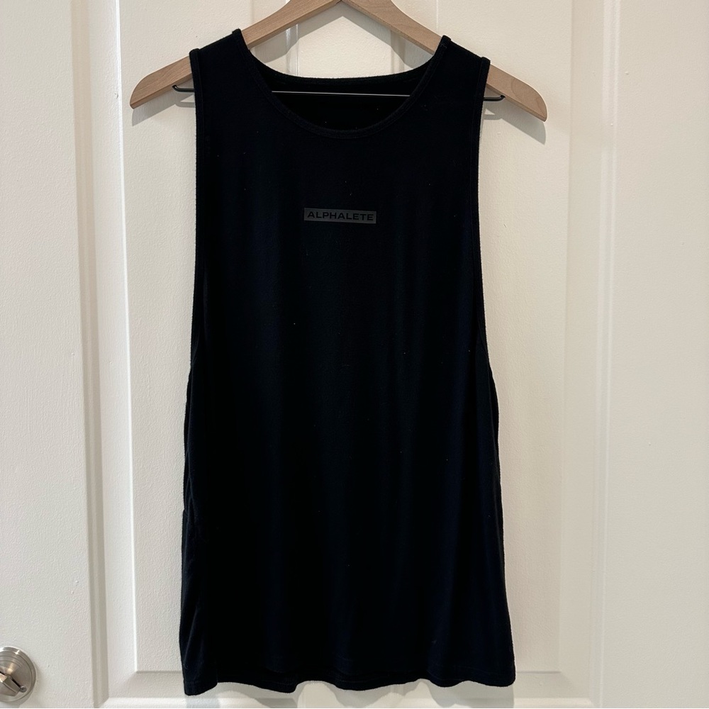 Men’s Alphalete Muscle Tank Black Size Medium